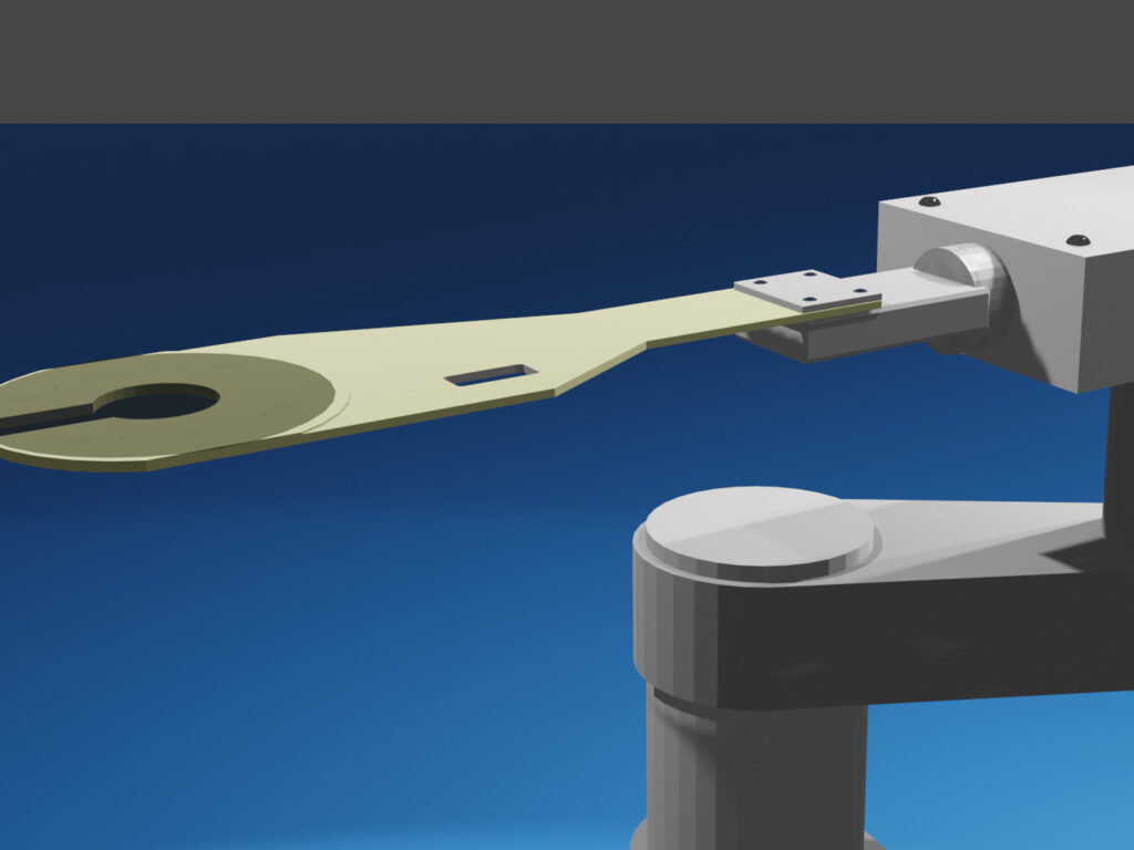 Transfer hand for wafer prober equipment (suction/Bernoulli integrated type, thickness 2.4t)|Ceramics Design Lab