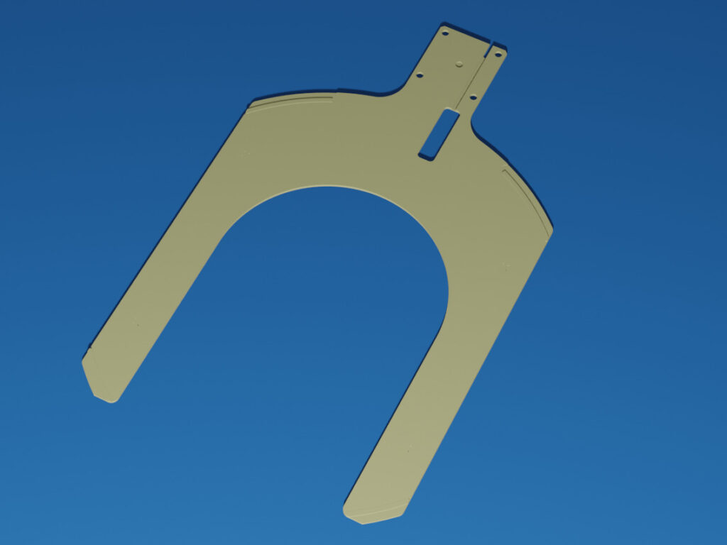 Bernoulli End Effector / Handling Arm for 12-inch Wafer Suction (LeviZac®)|Ceramics Design Lab