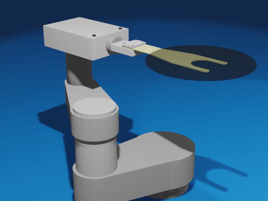 Robot Transfer End Effector / Handling Arm for 12-inch Wafer Suction (UniZac-air®)|Ceramics Design Lab