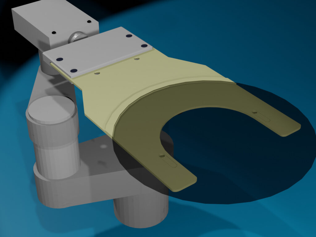 Wafer transfer vacuum End Effector / Handling Arm|Ceramics Design Lab