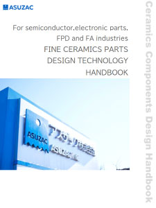 Technical Handbook for VA / VE Designing Fine Ceramics Parts|Ceramics Design Lab