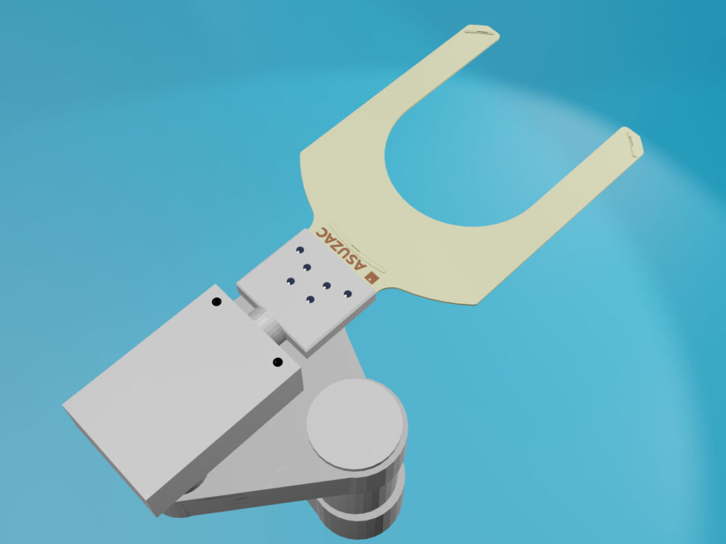 12インチウエハ吸着用 ロボット搬送ハンド(PeriZac®)高温仕様 - セラミックスデザインラボ